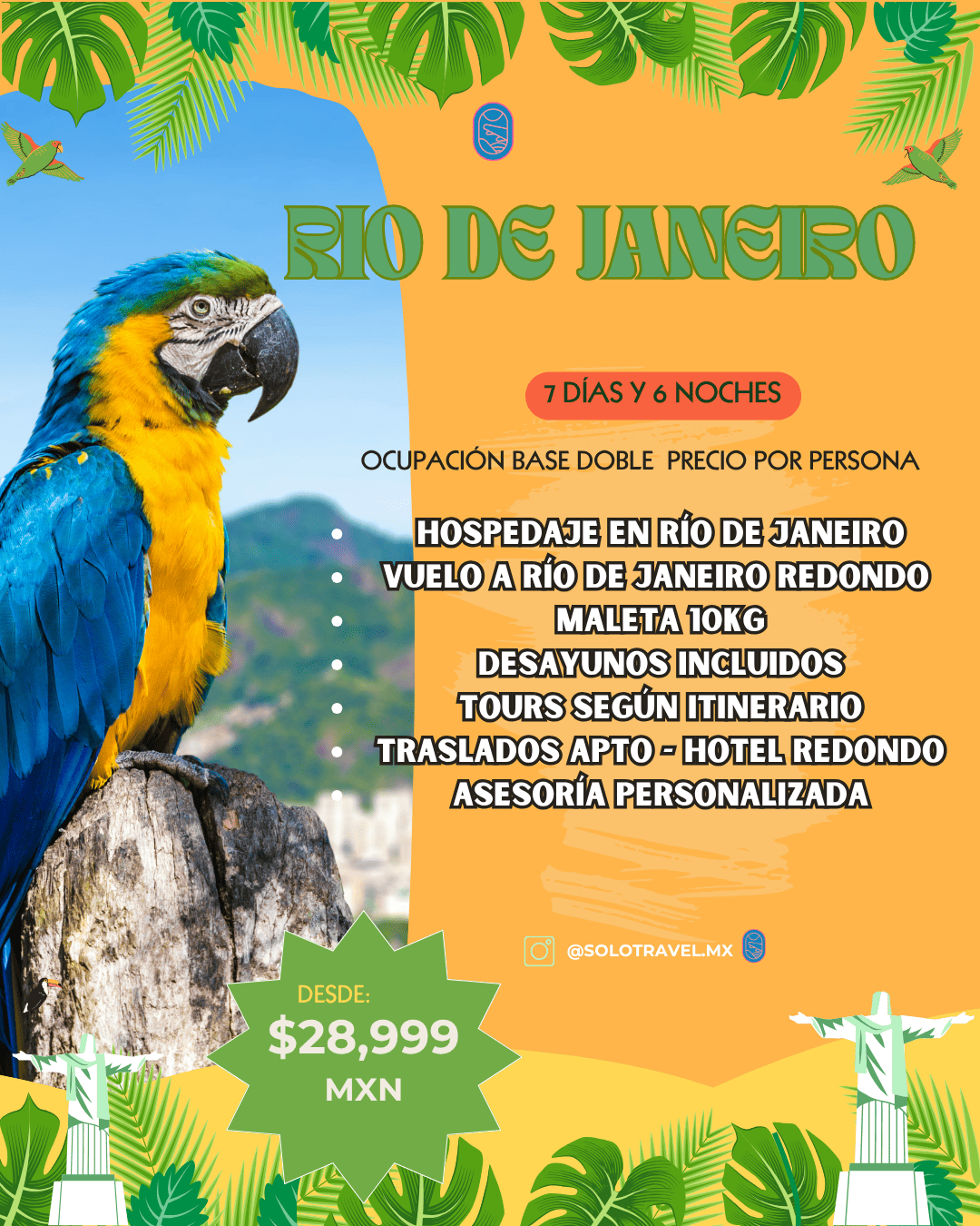 Paquete de viaje a Brasil - Rio de Janeiro