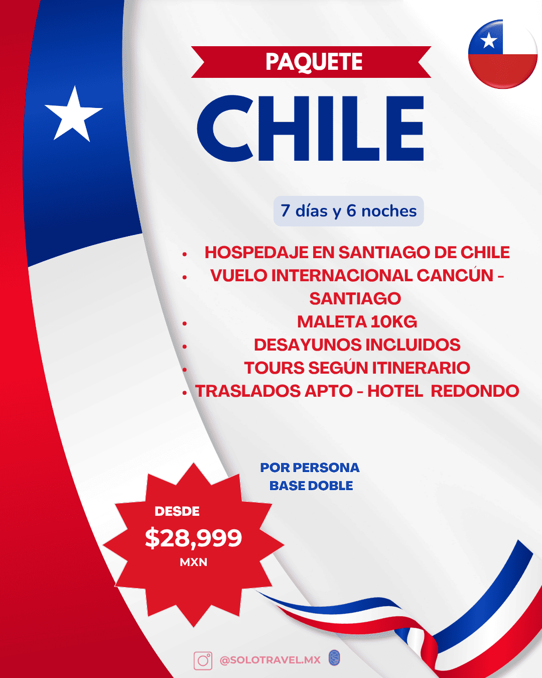 Paquete de viaje a Chile - Santiago