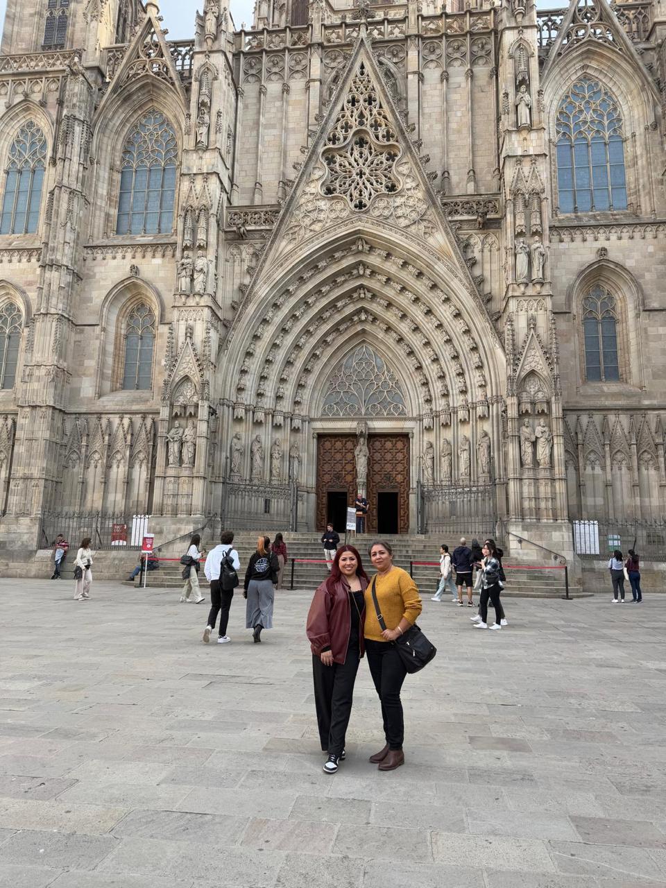 Viajando por Europa con mamá